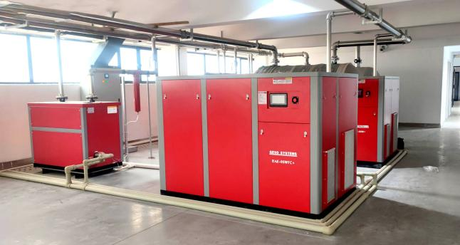 Pagsira sa deadlock ng tradisyonal na pagkonsumo ng enerhiya! Ang kasanayan ng isang dalawang yugto na naka-compress na air system sa isang instrumento ng negosyo